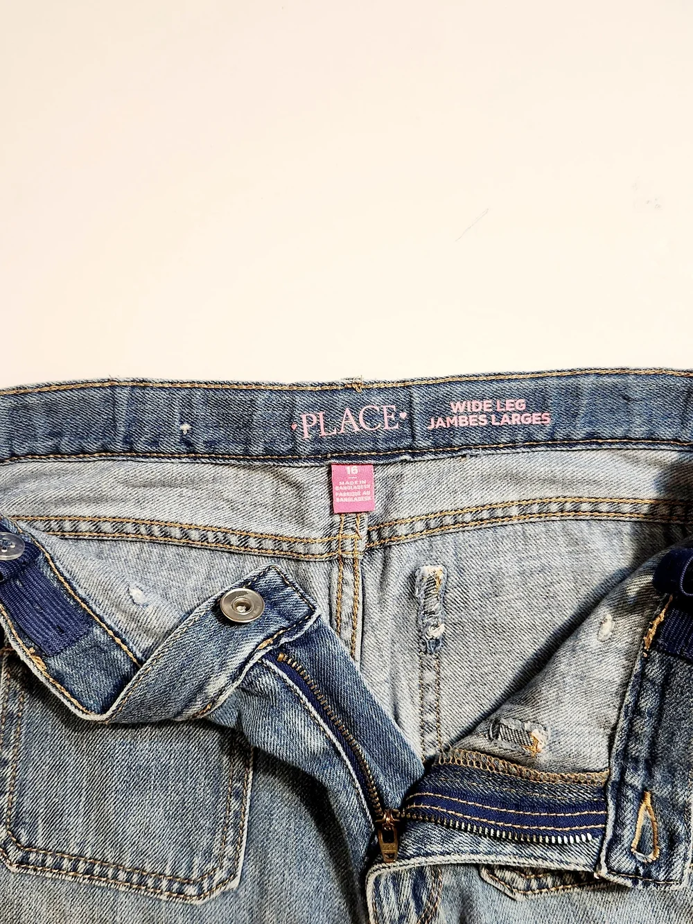 🩷The Children's Place Wide Leg Jeans Size: 16